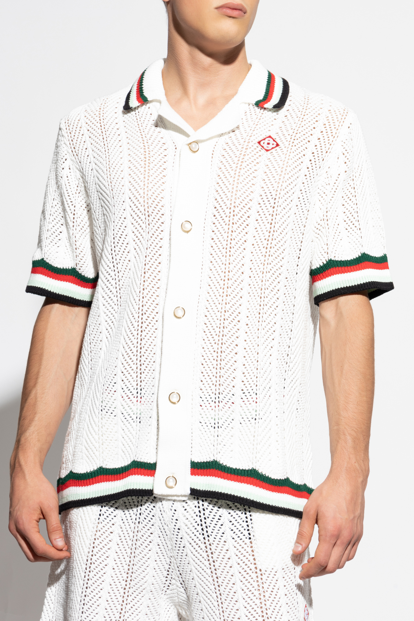 White Cotton shirt Casablanca - Vitkac AS